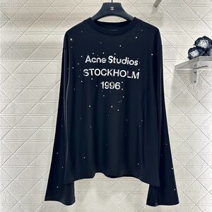 Acne Black Long Sleeve Tee